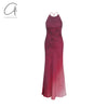 SAMUEL GUI YANG 25 Spring/Summer Gradient Sling Dress SGY-SS25ADR18-1-1-PINKSEA